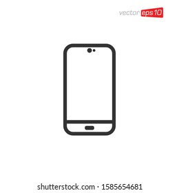 Smart Phone Icon Design Vector