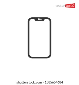Smart Phone Icon Design Vector