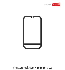 Smart Phone Icon Design Vector