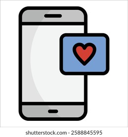 Smart Phone Icon Element For Design