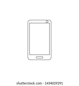 smart phone icon. Element of web for mobile concept and web apps icon. Outline, thin line icon for website design and development, app development