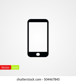 smart phone icon, flat design best vector icon