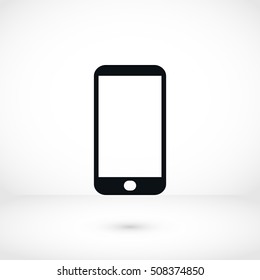 smart phone icon, flat design best vector icon