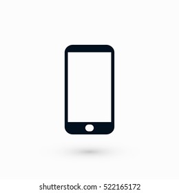 smart phone icon, flat design best vector icon