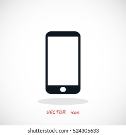 smart phone icon, flat design best vector icon