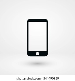smart phone icon, flat design best vector icon