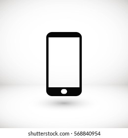 smart phone icon, flat design best vector icon