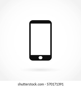 smart phone icon, flat design best vector icon