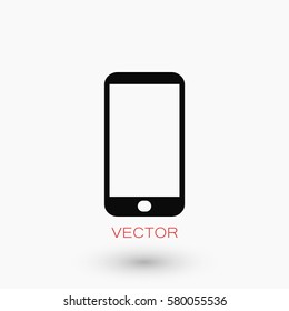 smart phone icon, flat design best vector icon