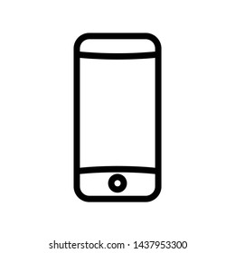 smart phone icon. flat illustration of smart phone vector icon for web. Perfect use for website, pattern, app, etc.