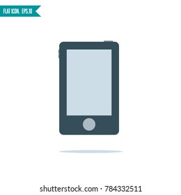 smart phone icon, flat style vector
