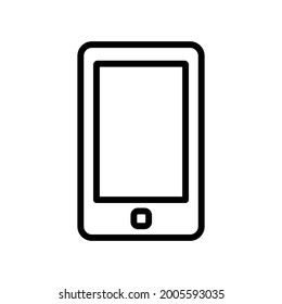 Smart phone icon, Line Vector graphics
