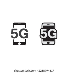 smart phone icon logo design and vector illustration