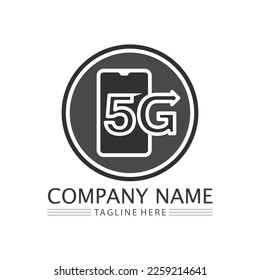 smart phone icon logo design and vector illustration