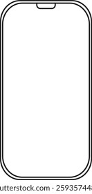 Smart phone icon touch vector