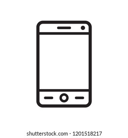 smart phone icon in trendy flat style 
