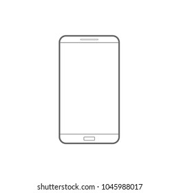 Smart phone icon. Vector.