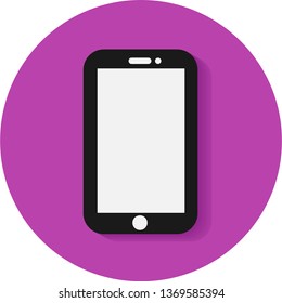 Smart phone icon in vector