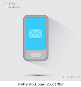 Smart phone icon. vector 
