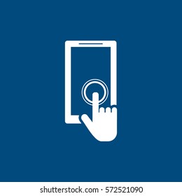 smart phone icon vector
