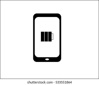 Smart phone icon vector backgrounds.