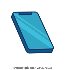 smart phone icon vector design template in white background