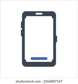 Icono de teléfono inteligente, gráficos vectoriales