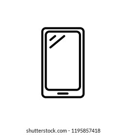 Smart phone icon vector illustration, 10 eps