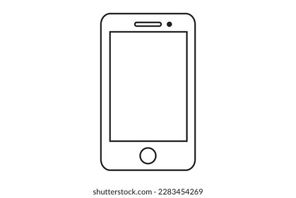 ilustración de vector de icono de teléfono inteligente