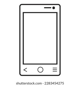 smart phone icon vector illustration