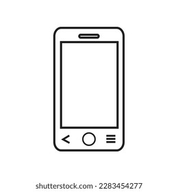 smart phone icon vector illustration