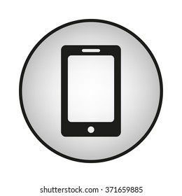 smart phone icon, vector illustration