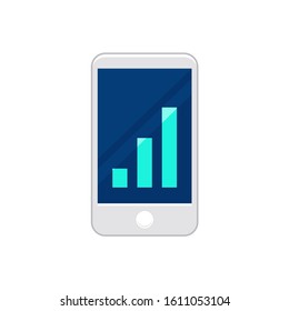 Smart Phone Icon Vector Logo Design