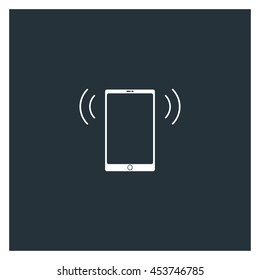 Smart phone icon, Vibrate, Vector