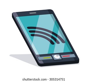Smart phone icons, vector illustration eps 10 graphic