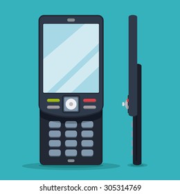 Smart phone icons, vector illustration eps 10 graphic