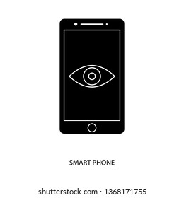 smart phone icon,symbol and vector,Can be used for web, print and mobile