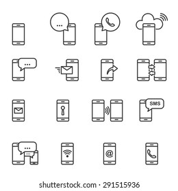 Smart Phone Icon,Vector EPS10.