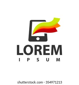 Smart phone logo