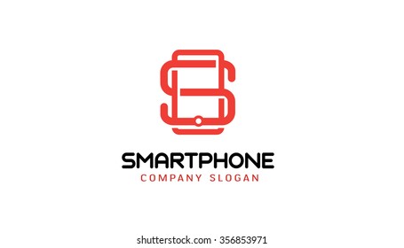 Smart Phone Logo Symbol Design Illustration