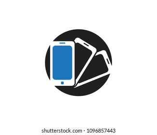 Smart phone logo template