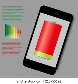 smart phone low energy vector