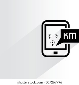 smart phone and map navigation