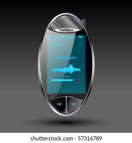 Smart phone and media player editable vector file