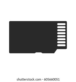Smart phone memmory icon & memory card icon vector