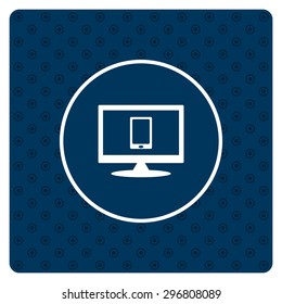 Smart phone, phone, mobile phone. icon. vector design