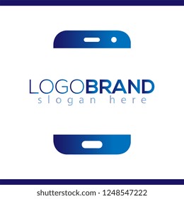 smart phone mobile logo icon vector template