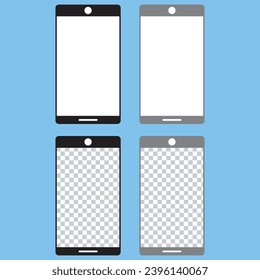 Smartphone-Mock-up-Vektorgrafik
