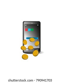 Smart phone Money