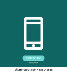 Smart Phone Multimedia icon vector